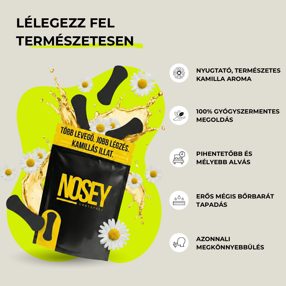 Kamilla orr- és szájtapasz csomag