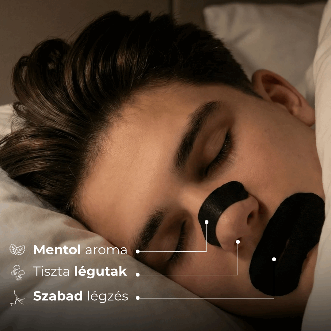 Mentolos orr- és szájtapasz csomag